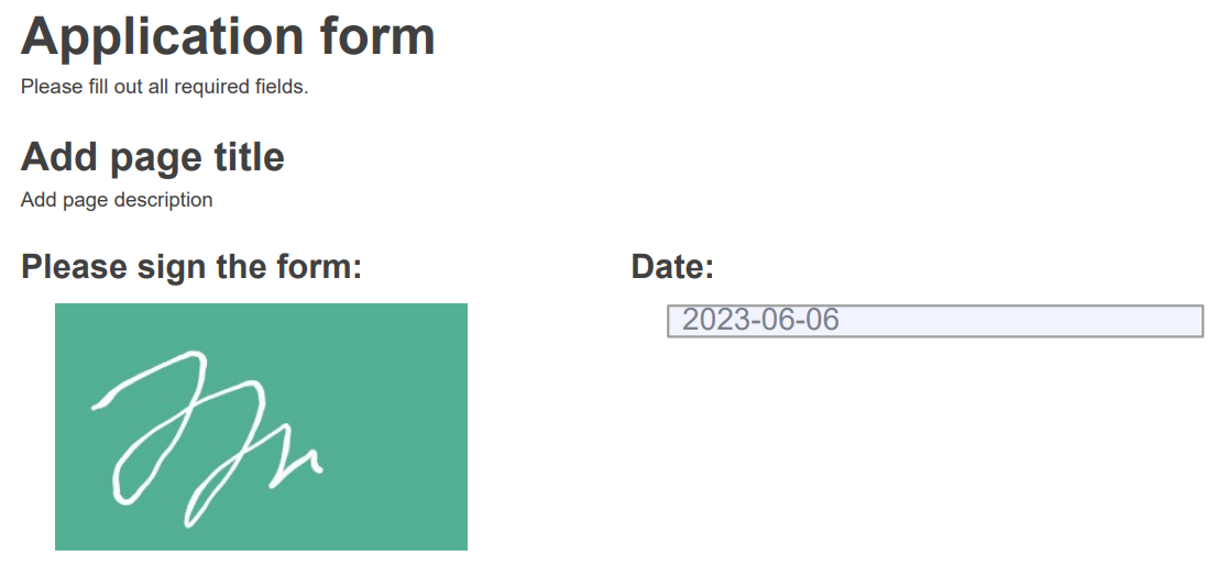 SurveyJS: Add a Signature Pad to a PDF Form with SurveyJS PDF Generator.