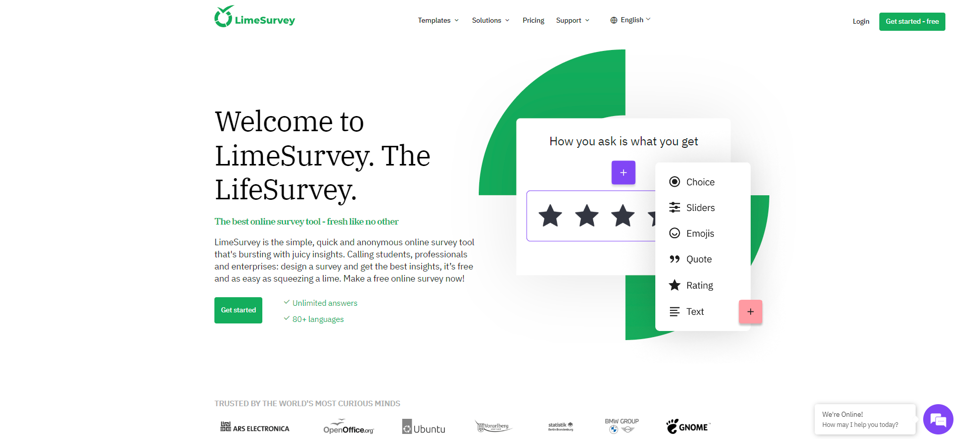 LimeSurvey.