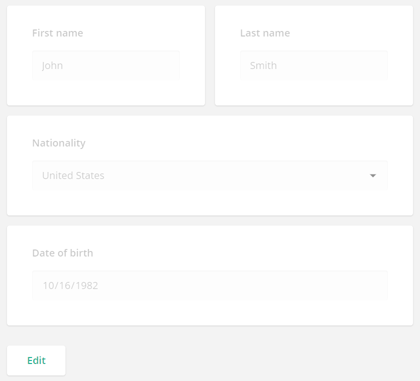 SurveyJS Form Library: Previous design of preview mode